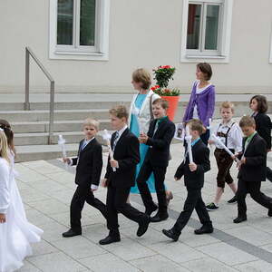Pfarre Neumarkt im Mühlkreis / Margarete Klug Erstkommunion 2015, Pfarre Neumarkt im Mühlkreis