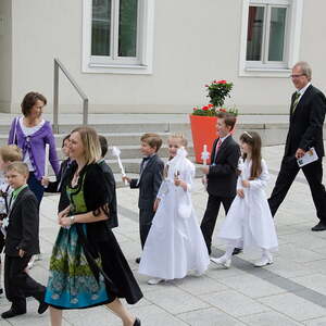 Pfarre Neumarkt im Mühlkreis / Margarete Klug Erstkommunion 2015, Pfarre Neumarkt im Mühlkreis