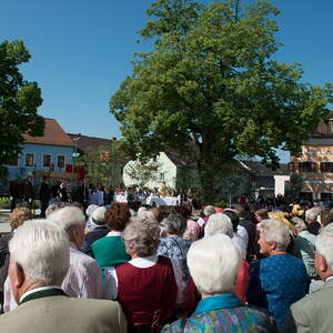 Fronleichnam 2015, Pfarre Neumarkt im Mühlkreis