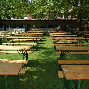 Vorbereitungen für das Pfarrfest