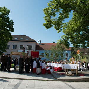 Fronleichnam 2015, Pfarre Neumarkt im Mühlkreis