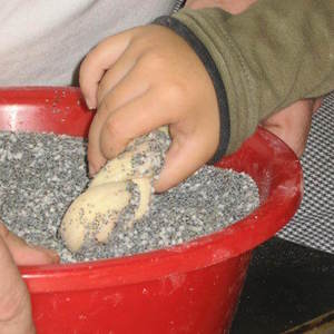 Kindergarten besucht Bäckerei