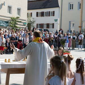 Fronleichnam 2015, Pfarre Neumarkt im Mühlkreis