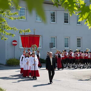 Fronleichnam 2015, Pfarre Neumarkt im Mühlkreis