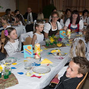 Pfarre Neumarkt im Mühlkreis / Margarete Klug Erstkommunion 2015, Pfarre Neumarkt im Mühlkreis