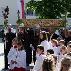 Fronleichnam 2015, Pfarre Neumarkt im Mühlkreis