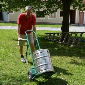 Vorbereitungen für das Pfarrfest