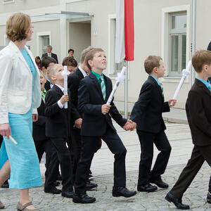 Pfarre Neumarkt im Mühlkreis / Margarete Klug Erstkommunion 2015, Pfarre Neumarkt im Mühlkreis
