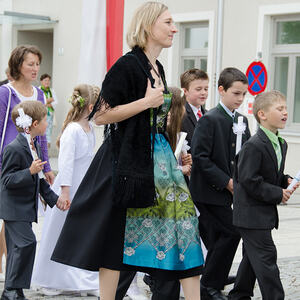 Pfarre Neumarkt im Mühlkreis / Margarete Klug Erstkommunion 2015, Pfarre Neumarkt im Mühlkreis